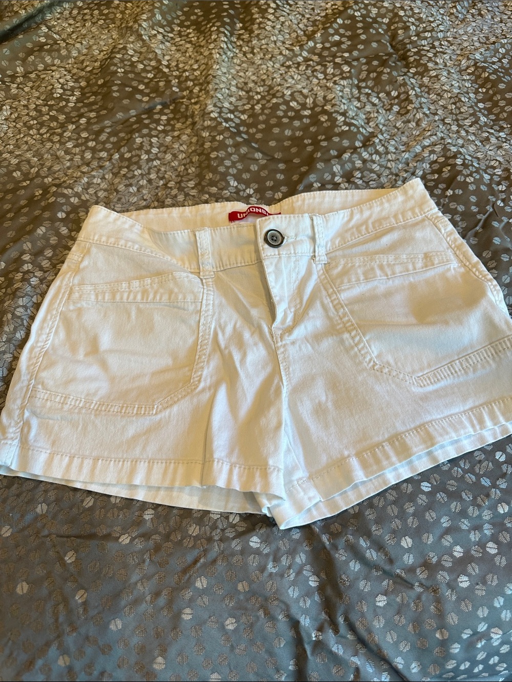 UNIONBAY White Women’s Short Shorts size 9